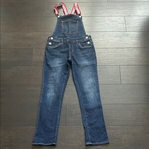 Levi’s kids’ overalls with elastic suspenders. Size 12